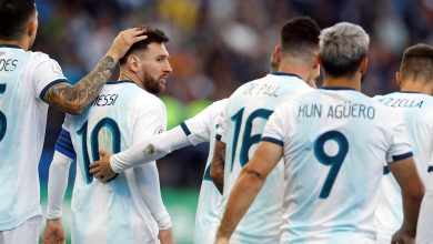 Messi con la selección nacional