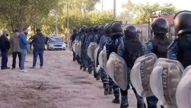Desalojo en Escobar