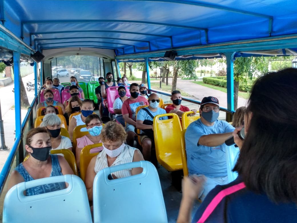 Con estrictos protocolos sanitarios, el regreso del Bus Turístico