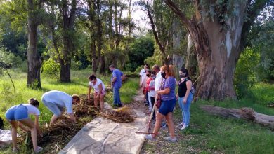 Voluntarios en la Reserva