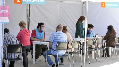 El intendente de Tigre recorrió el vacunatorio de Benavídez