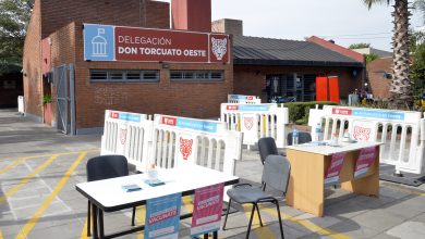 Punto de vacunación contra el COVID-19 en Don Torcuato