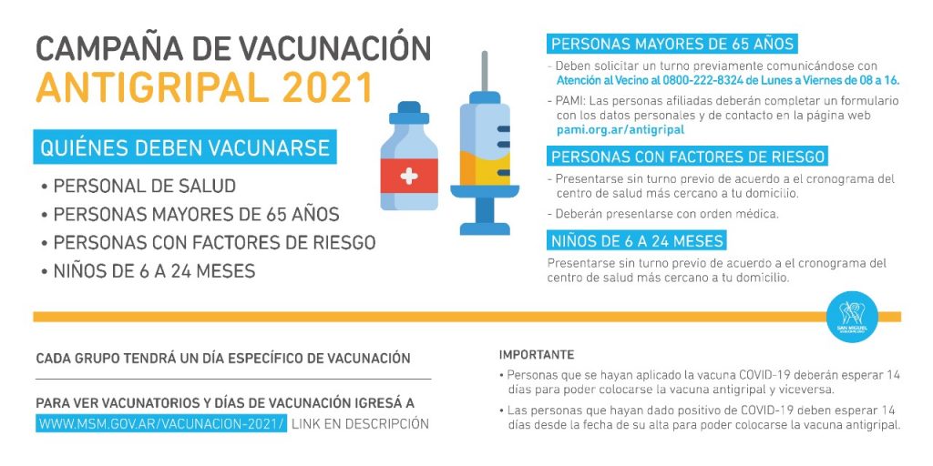 Campaña de Vacunación Antigripal 2021