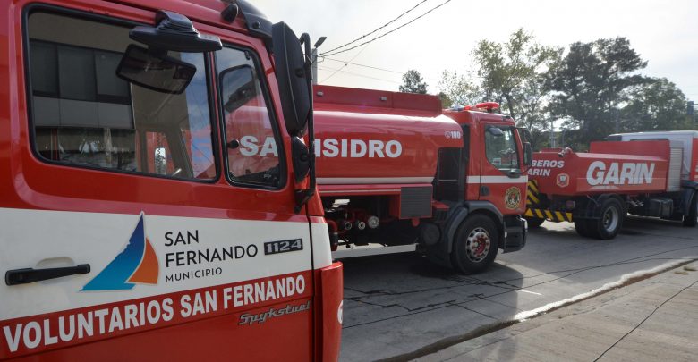 Incendio en la fábrica Bimbo de San Fernando