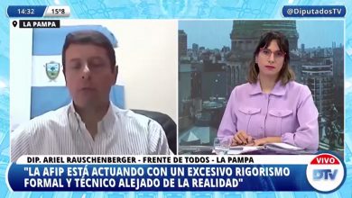 Diputado del Frente de Todos Ariel Rauschenberger