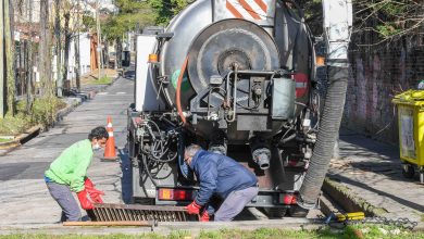 Limpieza de conductos pluviales