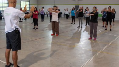 Tai-Chi en el Polideportivo N°6