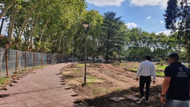 Nuevas veredas en Plaza San Martín