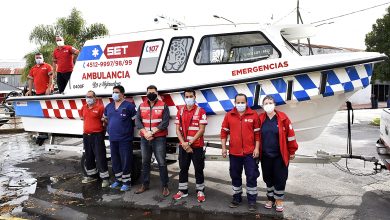 Nueva lancha ambulancia