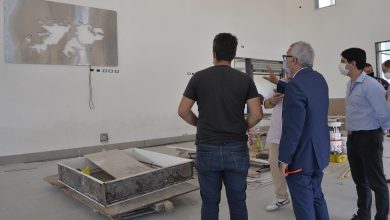 Julio Zamora visitó obras en establecimientos educativos