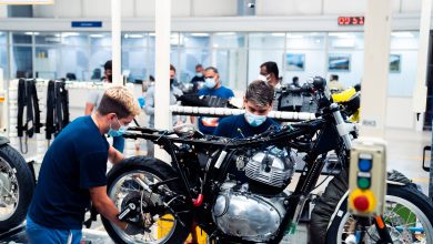 Nueva línea integral de producción de Royal Enfield Planta Pilar