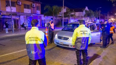 Controles de seguridad en distintos barrios de San Fernando