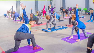 Yoga en los Polideportivos