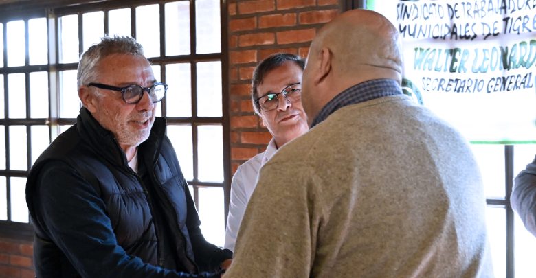Julio Zamora se reunió con la Federación de Sindicatos de Trabajadores Municipales