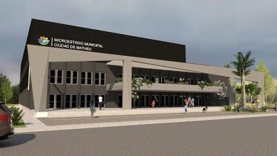 Construcción de los dos nuevos microestadios en Matheu y Maquinista Savio