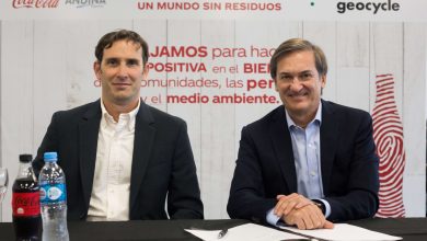 Christian Dedeu, CEO de Holcim en Argentina y Fabián Castelli, CEO Coca-Cola Andina Argentina