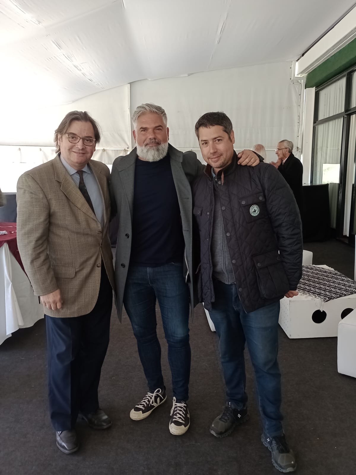 Juan Carlos Acero, Ariel Donatucci y Federico Levy
