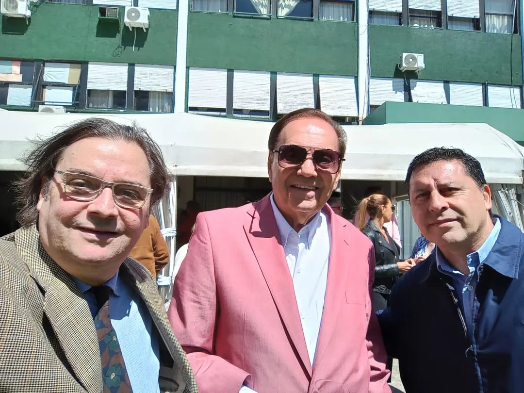 Juan Carlos Acero, Oscar Aventin y Juan Locatelli