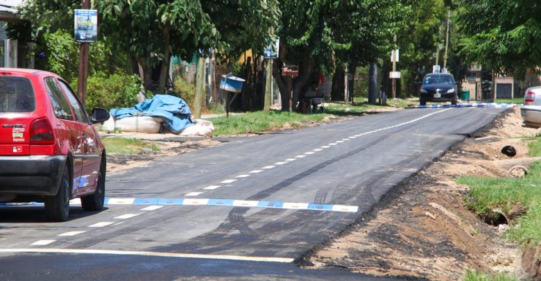 Nuevos asfaltos y obras hidráulicas para Pilar