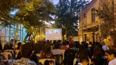 Cine al aire libre animé