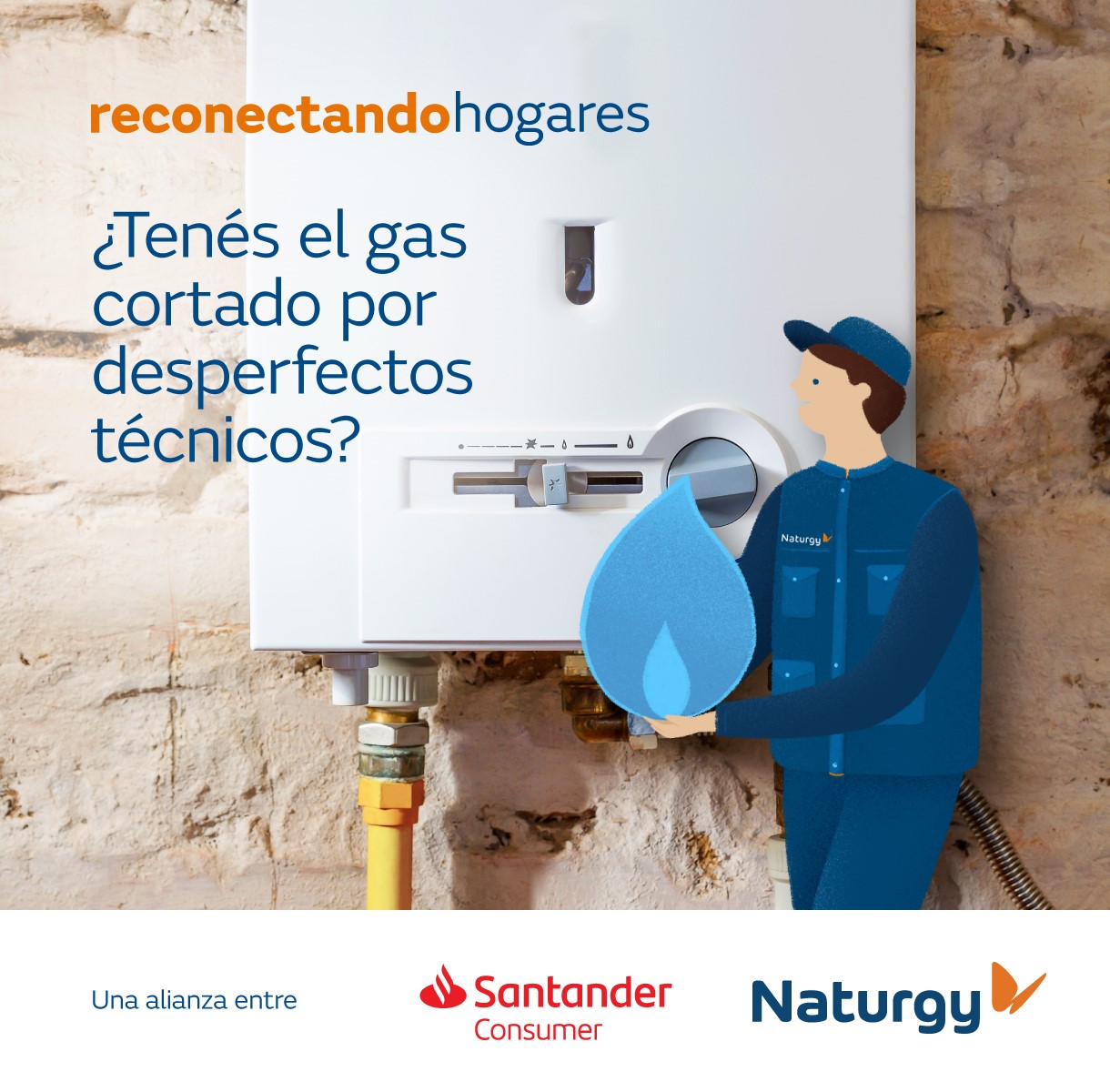 Naturgy y Santander Consumer lanzan programa Reconectando Hogares