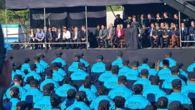 Acto de egreso de 3.492 cadetes y 500 conductores de la Policía Bonaerense