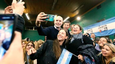 Horacio Rodriguez Larreta, Macarena y Gustavo Posse