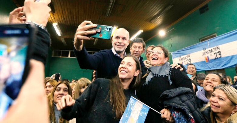 Horacio Rodriguez Larreta, Macarena y Gustavo Posse