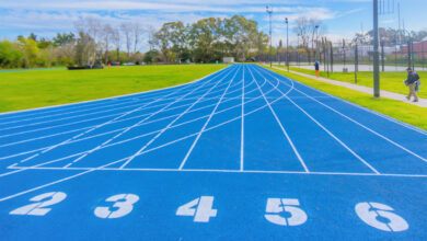 Pista de Atletismo junto a la Universidad de Luján