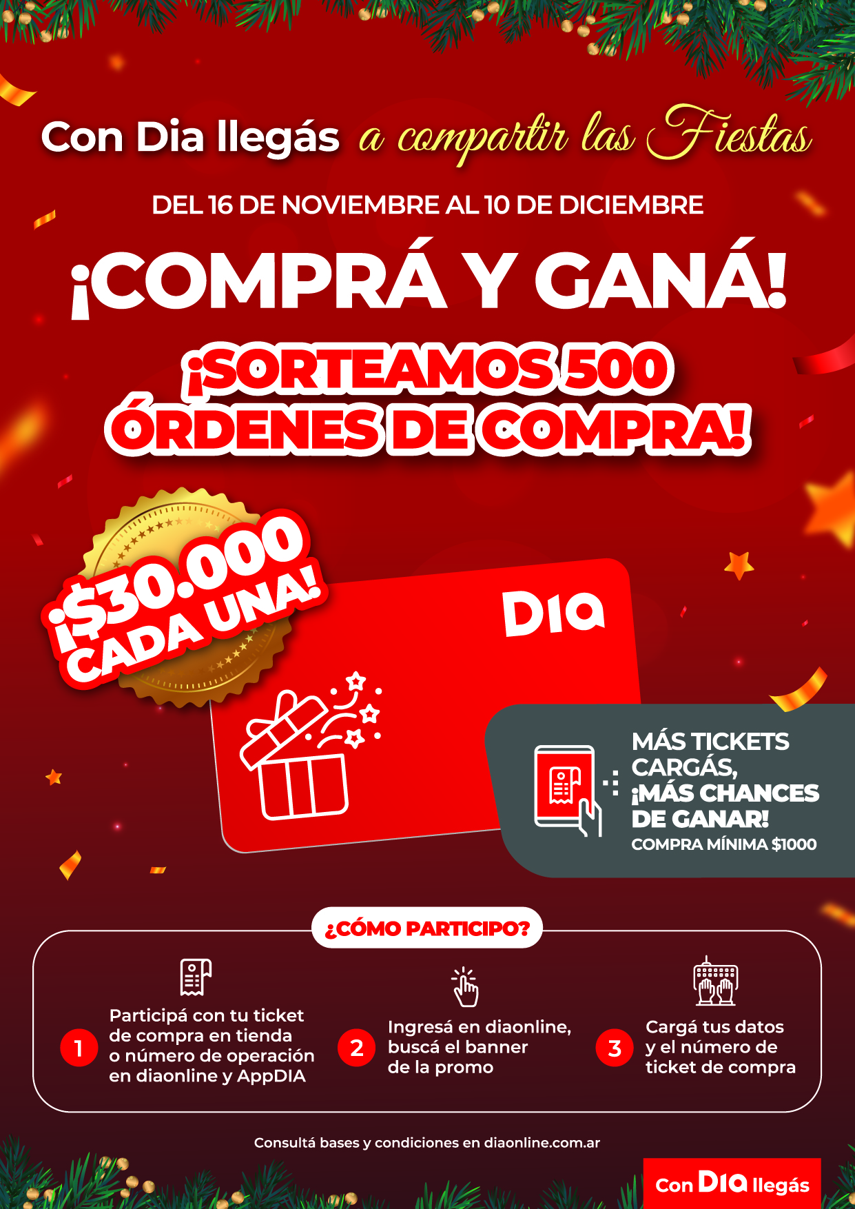 Dia - Sorteo Navidad