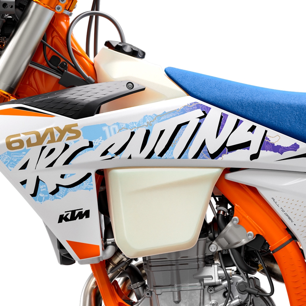 KTM 350 EXC-F SIX DAYS -detalles nacionales-