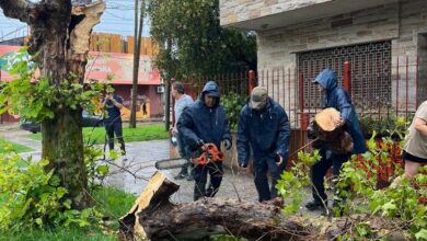 Operativos en San Miguel tras el temporal