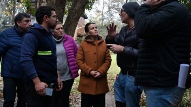 Verónica Sabena supervisó distintas obras del distrito