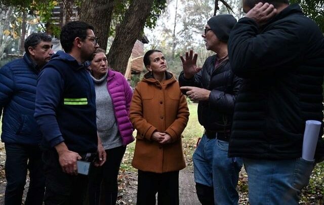 Verónica Sabena supervisó distintas obras del distrito