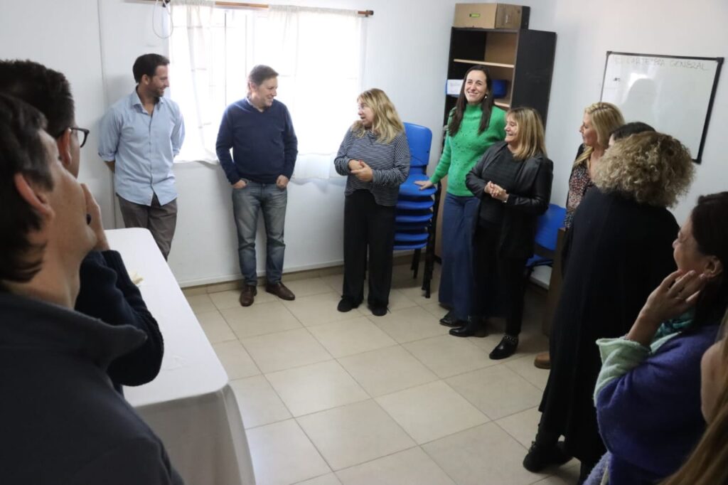 Jaime Méndez en el Centro de Salud Mental