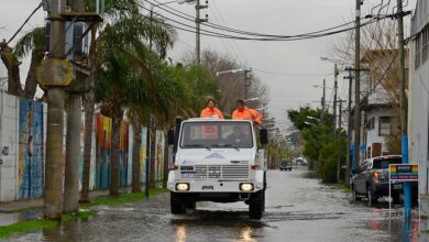 Operativo por sudestada en San Fernando