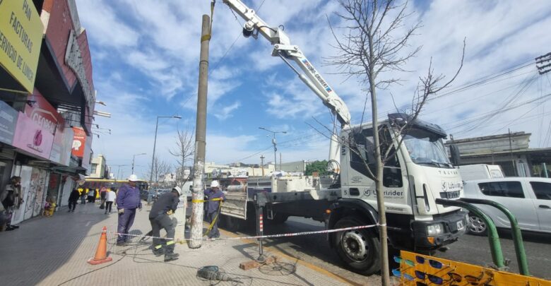 Avanza el soterramiento de cables en la zona de la Estación San Miguel