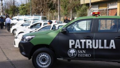 Nuevas camionetas de la Policía