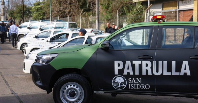 Nuevas camionetas de la Policía