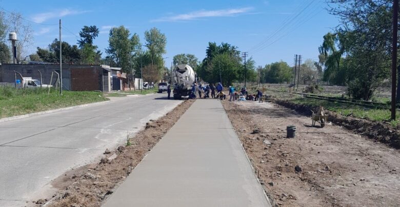 Construcción del nuevo Corredor Fraga en barrio San Jorge