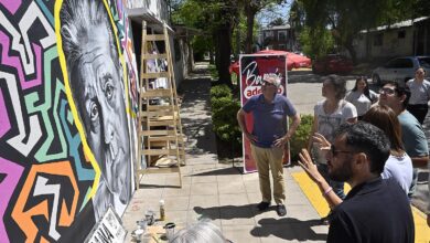 Presentación del nuevo mural de la EES N°21 “René Favaloro”