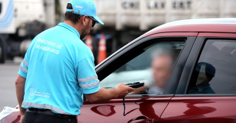 Transporte superó las 10 mil pruebas de alcoholemia