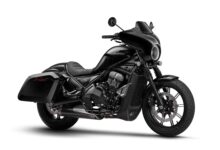 Moto Morini Calibro versión bagger color Quartz Black