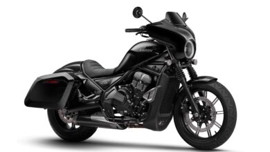 Moto Morini Calibro versión bagger color Quartz Black