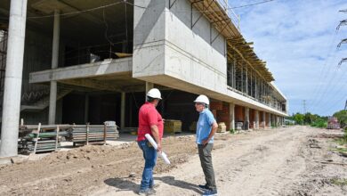 Avance de la obra del Hospital Municipal de Alta Complejidad