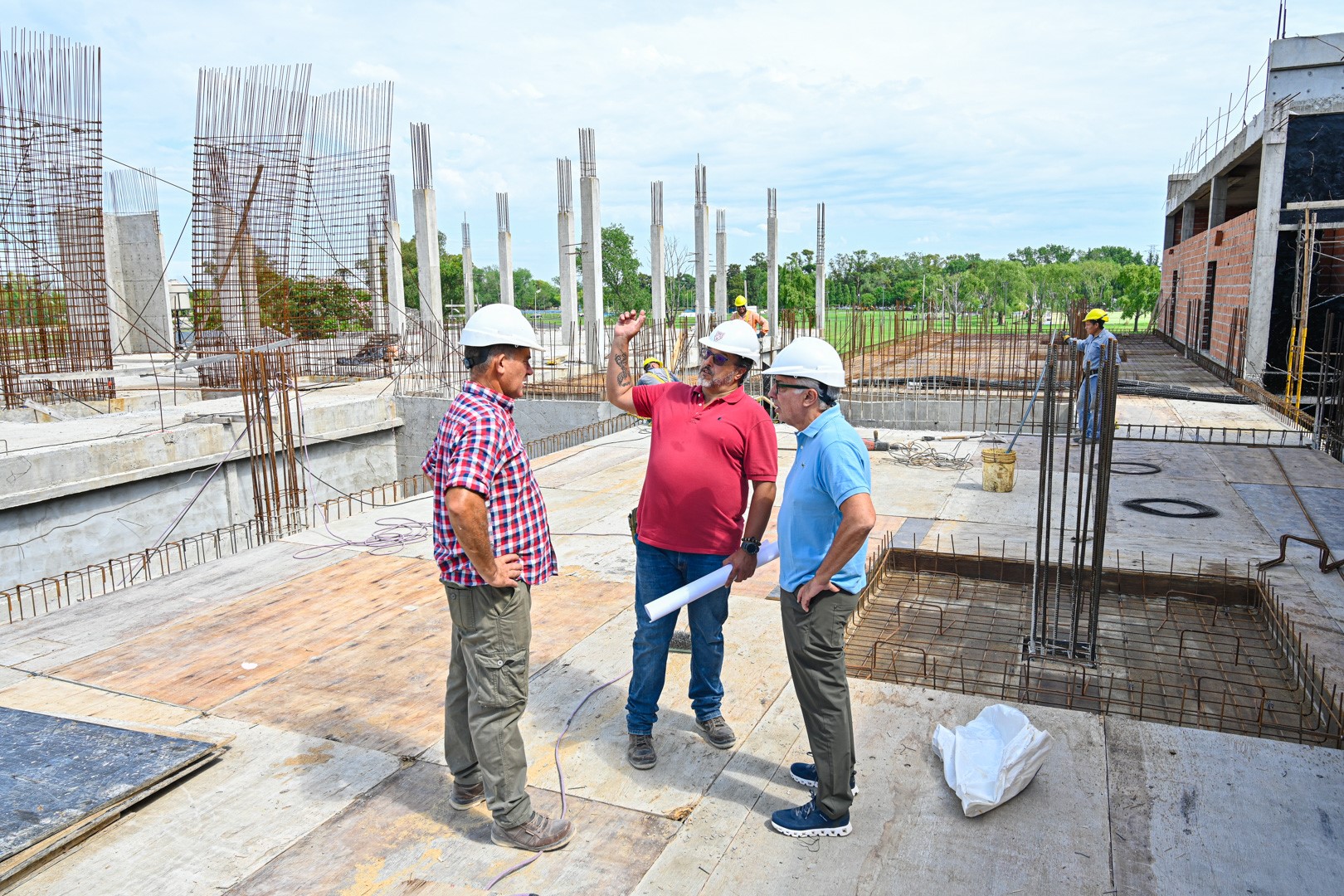 Avance de la obra del Hospital Municipal de Alta Complejidad