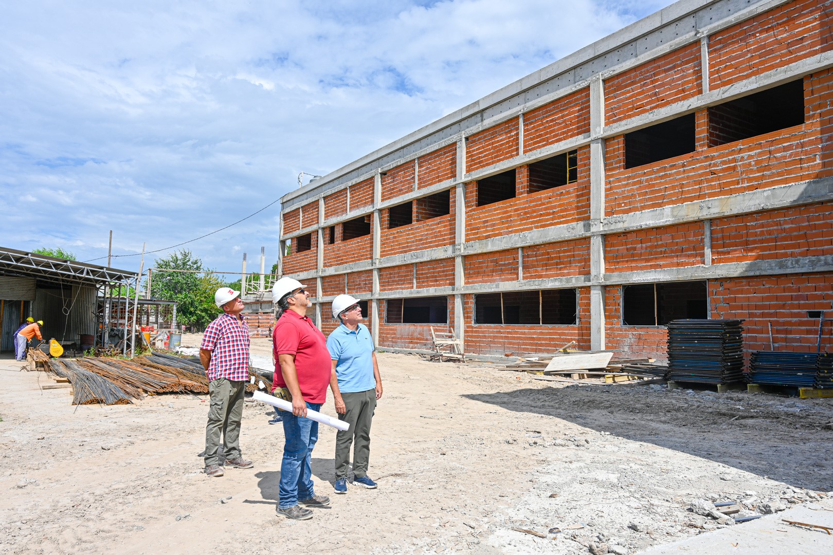 Avance de la obra del Hospital Municipal de Alta Complejidad