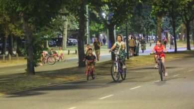 Paseo de Bicicletas Nocturno