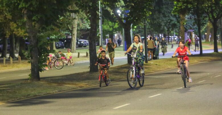 Paseo de Bicicletas Nocturno