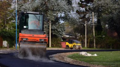 Pavimentación de 110 calles